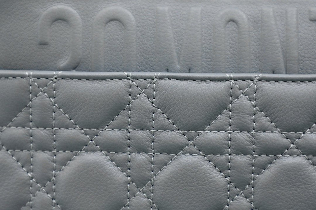 LARGE CARO BAG 28 GRAY SUPPLE CANNAGE CALFSKIN