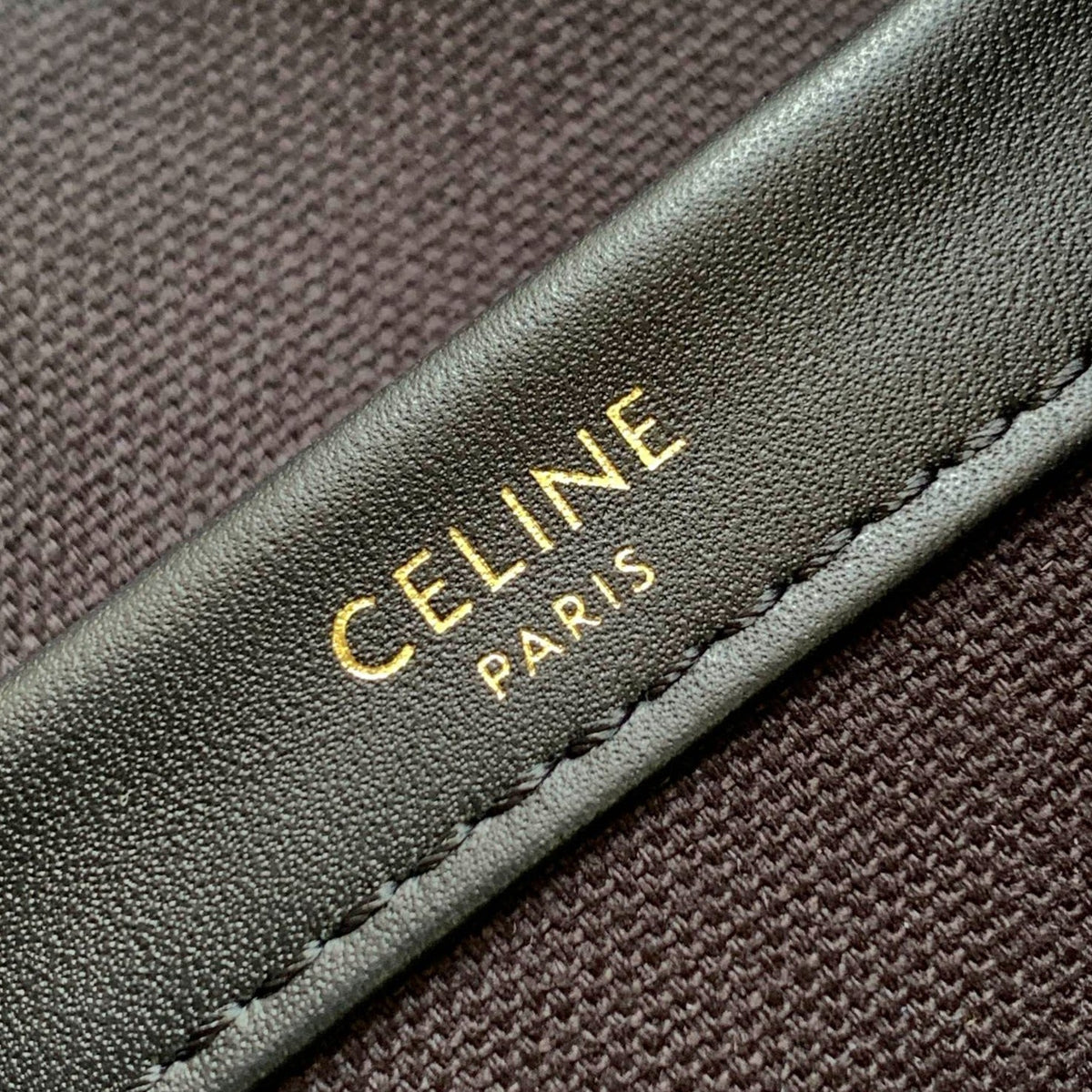 TRIOMPHE 26 FABRIC BLACK BROWN BAG