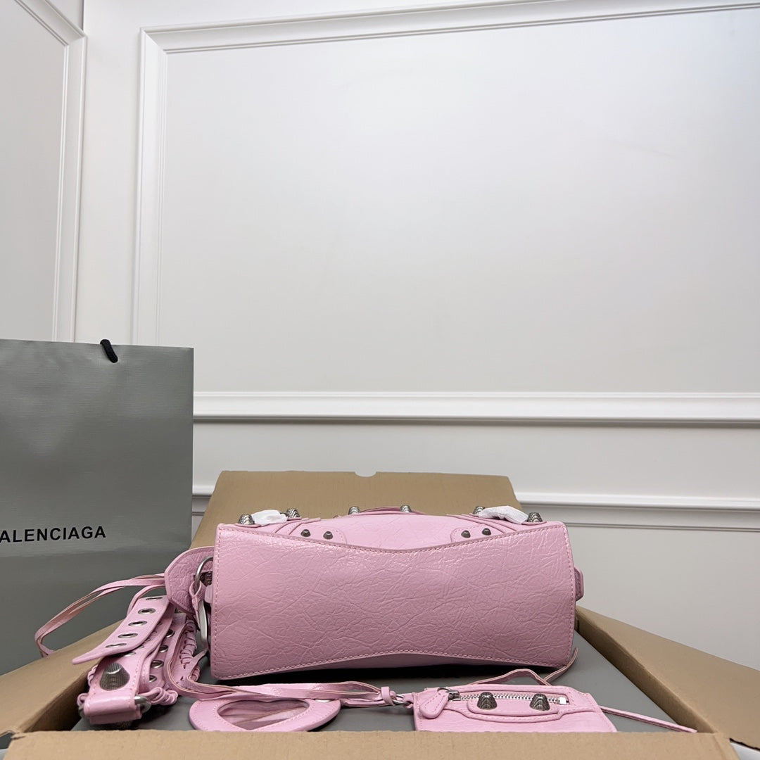 NEO CAGOLE 26 IN PINK LAMBSKIN