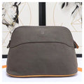 HERM Medium Bolide Travel Case In Taupe Cotton