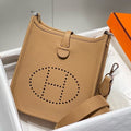 HERM Evelyne III TPM Bag In Chai Clemence Leather