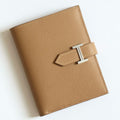 HERM Bearn Compact Handmade Wallet in Chai Epsom Calfskin
