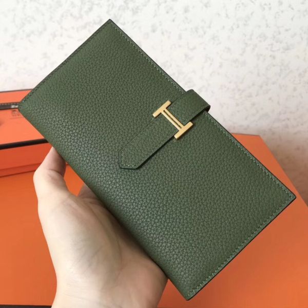 HERM Canopee Clemence Bearn Gusset Wallet