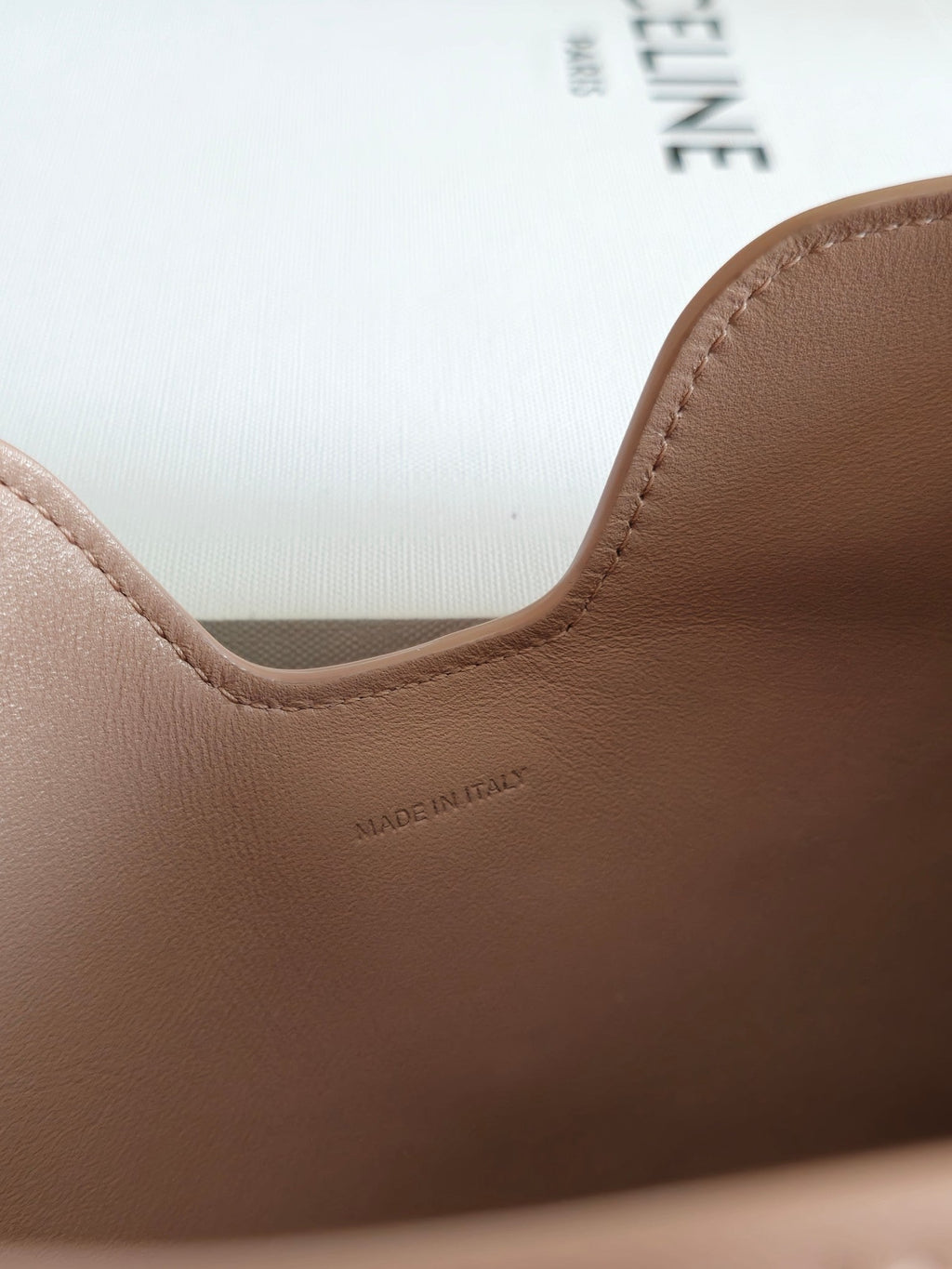 SMALL CAMILLE 16 SOFT BAG 24 IN DUSTY ROSE BEIGE CALFSKIN
