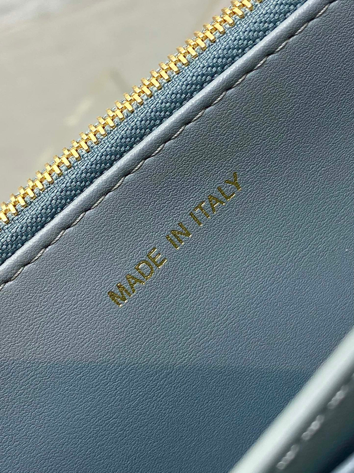 MISS CARO MINI BAG 17 IN OSLO GREY MACROCANNAGE LAMBSKIN