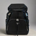 BUCKLE BACKPACK 45 IN BLACK RE-NYLON FABRIC