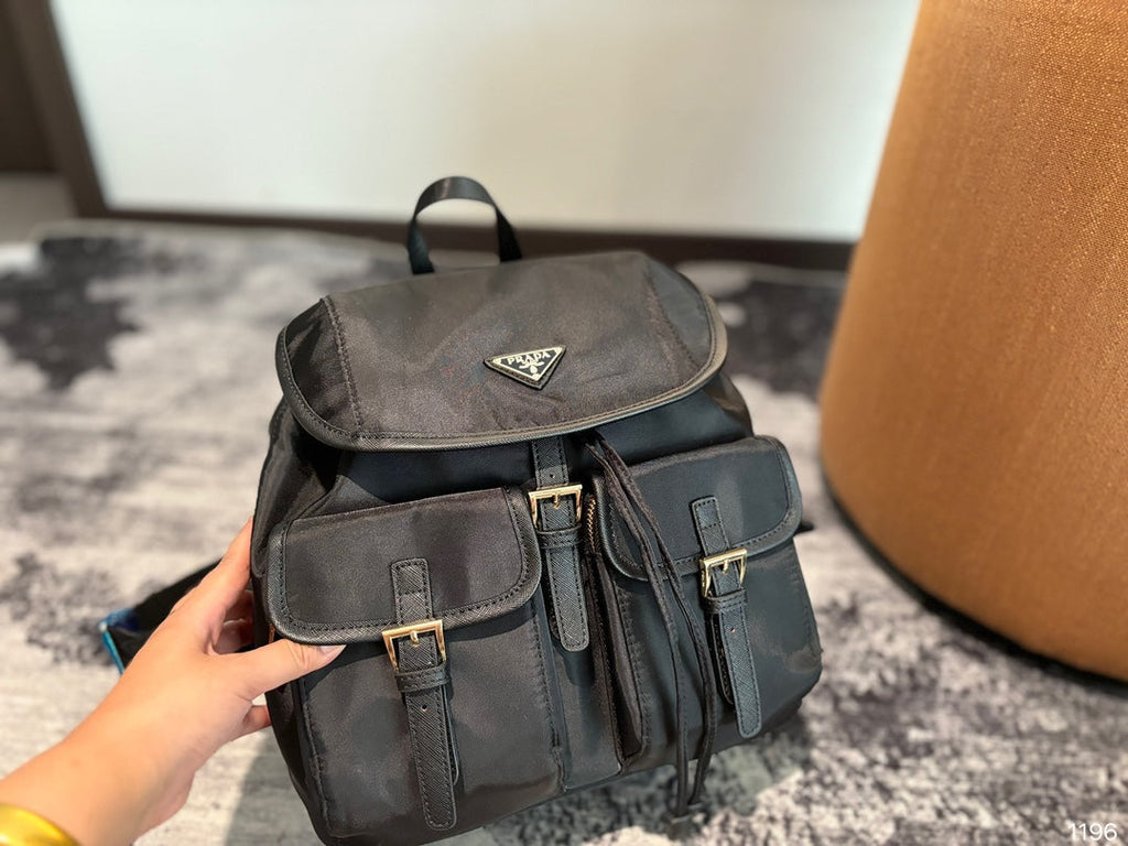 PRA 32 BACKPACK IN BLACK RE-NYLON