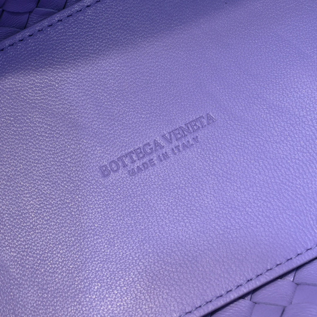 Mini Cabat 20cm Purple Lambskin Ghw