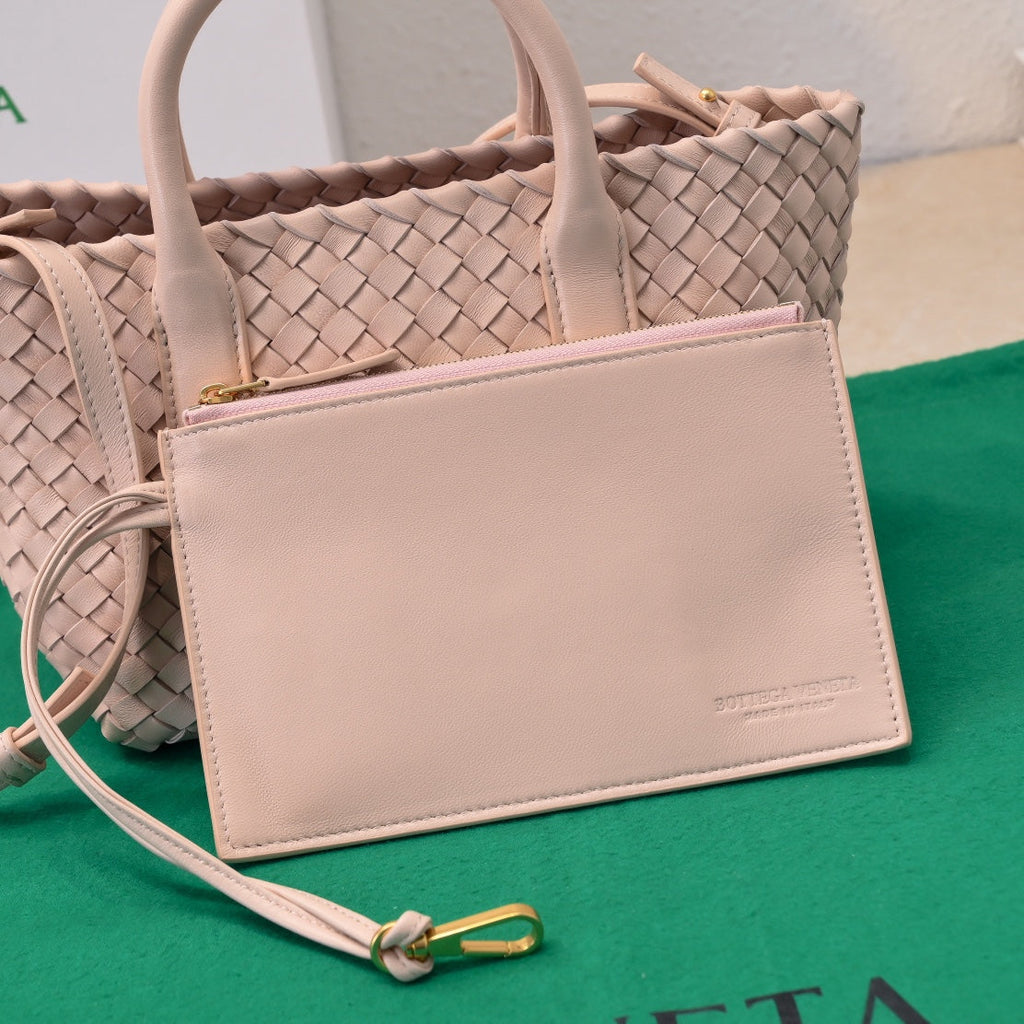 Mini Cabat 20cm Beige Lambskin Ghw