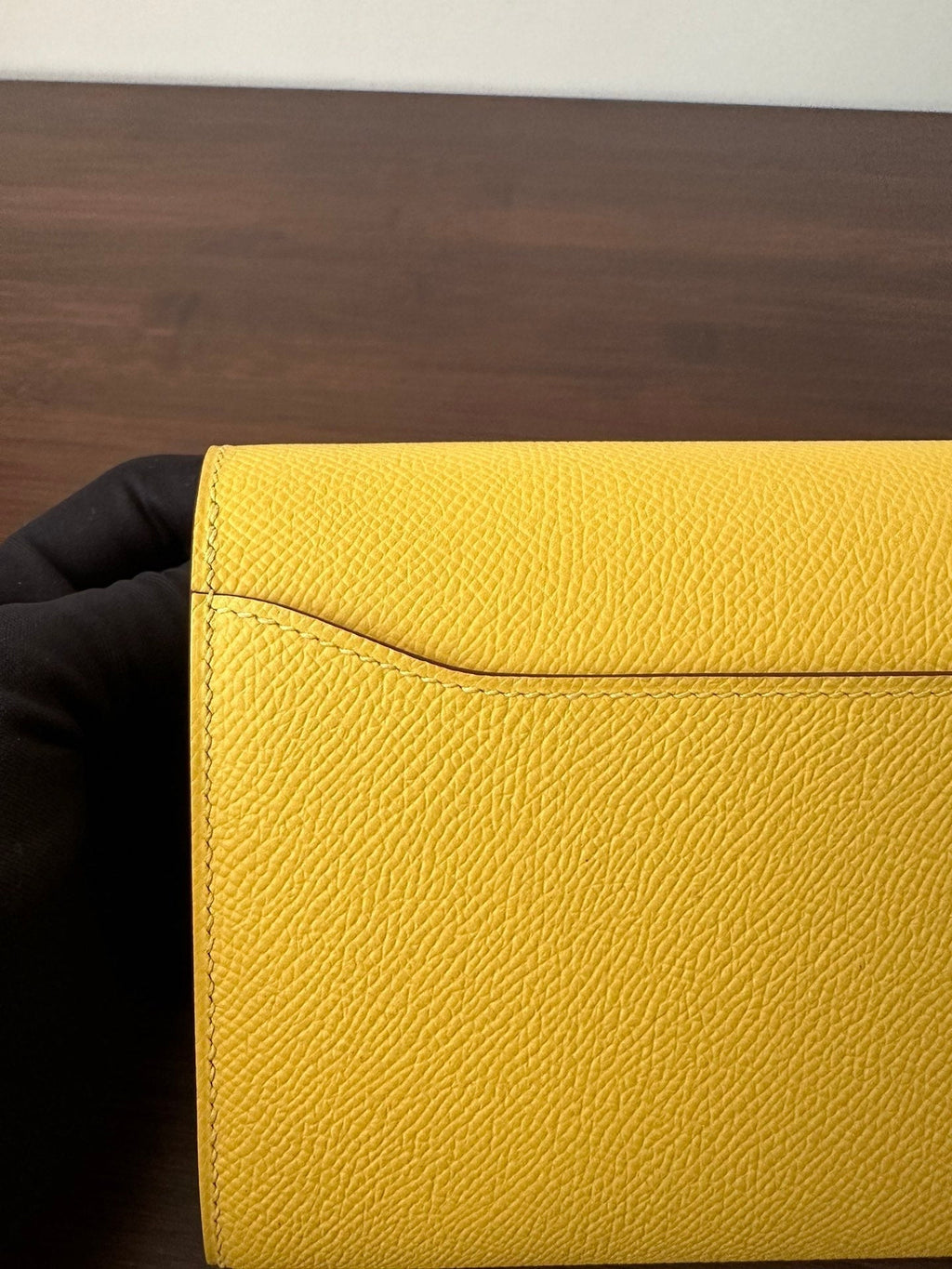 CONSTANCE TO GO 20.5 YELLOW EPSOM SILVER HARDWARE